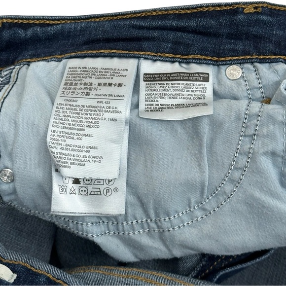 Levi’s 721 High Rise Skinny Jeans - Womens Size 34 - Picture 3 of 5